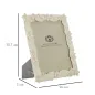 RAMKA LEAF CREAM 26X2X30,7 cm (WYMIAR WEWNĘTRZNY 20X25 cm) MIN 2